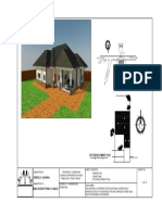 3-Bedroom Bungalow Residential House Site Plan
