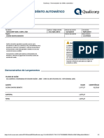 Qualicorp - Demonstrativo de débito automático para plano de saúde Sul América