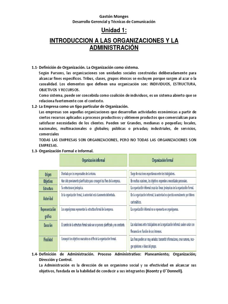 Introducción a la Administración | PDF | Planificación | Toma de decisiones