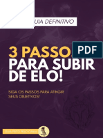 E-Book Digital 3 PASSOS PARA SUBIR DE ELO PDF