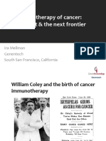 Immunotherapy Cancer Past Present Next Frontier PDF