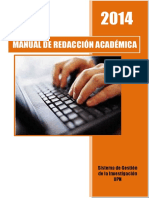 Manual de Redaccion APA / UPN