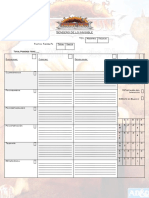 Ficha Psionico Dark Sun 2 Ed