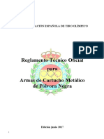 Reglamento Cartucho Metalico Junio2017 PDF
