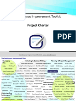 Continuous Improvement Toolkit: Project Charter