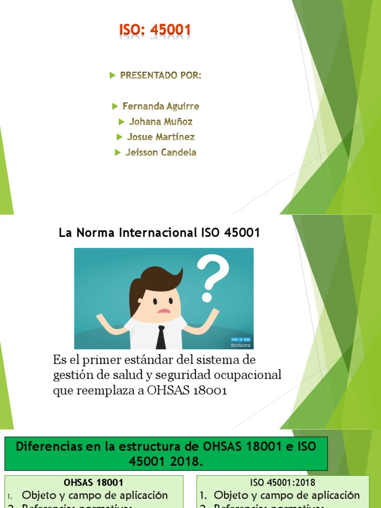 Norma Iso 45001 | Descargar gratis PDF | Seguridad y salud ocupacional ...