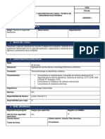 PERFIL Y DESCRIPCION DEL CARGO TECNICO SEGURIDAD ELECTRONICA.docx