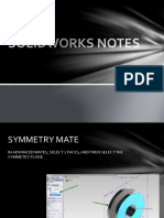 Solidworks Notes