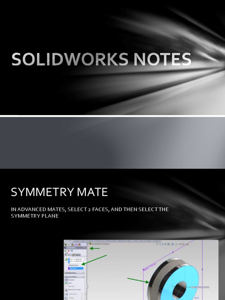 Solidworks Notes Pdf Extrusion Graphical User Interfaces