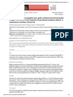 Nano-crystalline Hydroxyapatite Bone Graft Combined With Bioresorbable Collagen Membrane in the Treatment of Periodonta