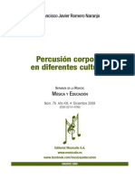 Bodypercussion Culturas BAPNE PDF