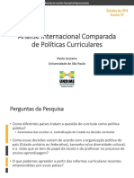 Slides Análise Internacional Comparada Currículos