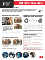 3M Filter Selection Sheet