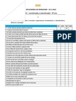 Conjunções e orações subordinadas