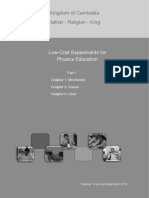 En Low-Cost Experiments For Physics Education Part 1 PDF