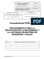 PPRL-301 Proced. Maternidad