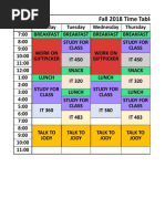 Time Table