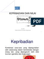 Kepribadian Dan Nilai