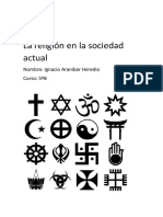 La Religión en La Sociedad Actual