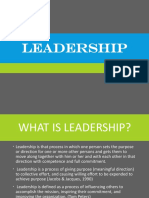 Leaderships Styles