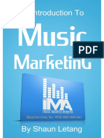 An Introduction To Music Marketing by Shaun Letang Miht PDF