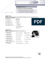 Bey A2 Unit2Test ListeningPaper