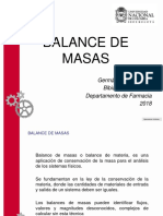 Balance de Masas