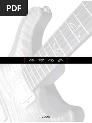 2008 PRS Catalog