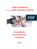 Apostila Dinâmica de Grupo nas Organizações -Aplicação e Técnicas - REVISÃO 06 08 de 2016.pdf