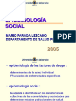 Clase 17 - Epidemiologia Social 2