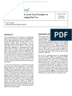 Proposal For A Vehicle Level Test Procedure To Measure Air Conditioning Fuel Use