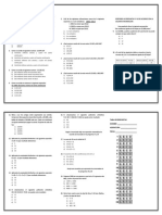 Evaluacion Matematicas de 5