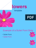 Flowers: Template