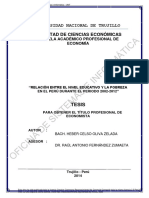 Relación entre educación y pobreza Perú 2002-2012