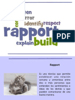 Como realizar rapport