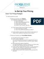 How To Set Up Your Pricing Copy of Id 1304 PDF