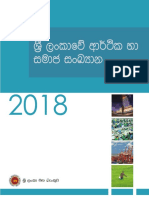 Economic and Social Statistics of SL 2018 S