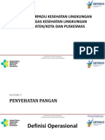 Materi 5 Pengelolaan Penyehatan Pangan Yang Terstandar Orientasi Terpadu 2017_nk