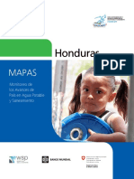 Monitore de Avances de Pais en Agua Potable y Saneamiento Honduras PDF