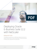 Deploying Oracle Ebusiness Suite 122 With Netscaler