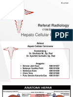 Hepato Cellular Carcinoma: Referat Radiology