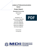 Financial Analysis of Telecommunication Sector