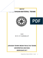 Pengetahuan Material Teknik: Diktat