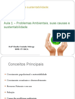 Aula1 Seres Humanos e Sustentatibilidade