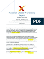 Plagiarism - Report