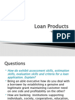 Loan Products: - Vinay Kumar.S