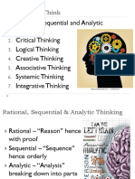 Learn to Think Critically with Rational, Creative & Systemic Methods