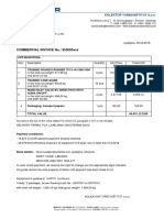 COMMERCIAL INVOICE No.: 953000xxx