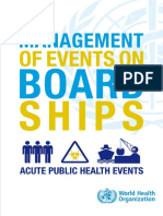 Management of Event On Board Ship