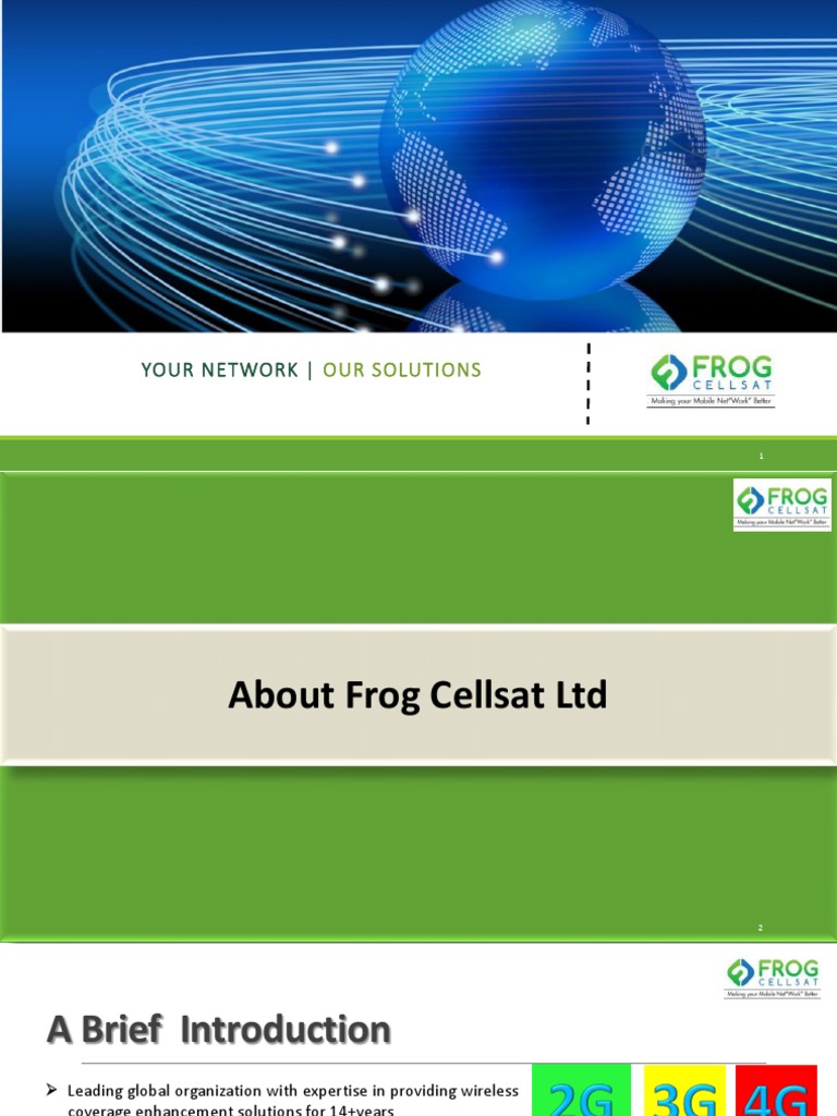 Your Network Our Solutions PDF Lte